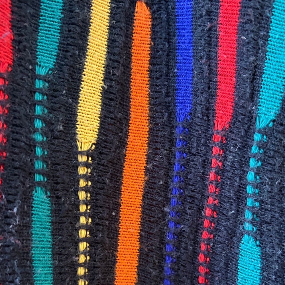 Alan Stuart Multicolor Striped Crewneck Sweater - Picture 4 of 6
